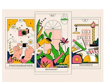 Illustration Design Portfolio - RedSketch Academy Jaipur Student Creative Work Professional Project